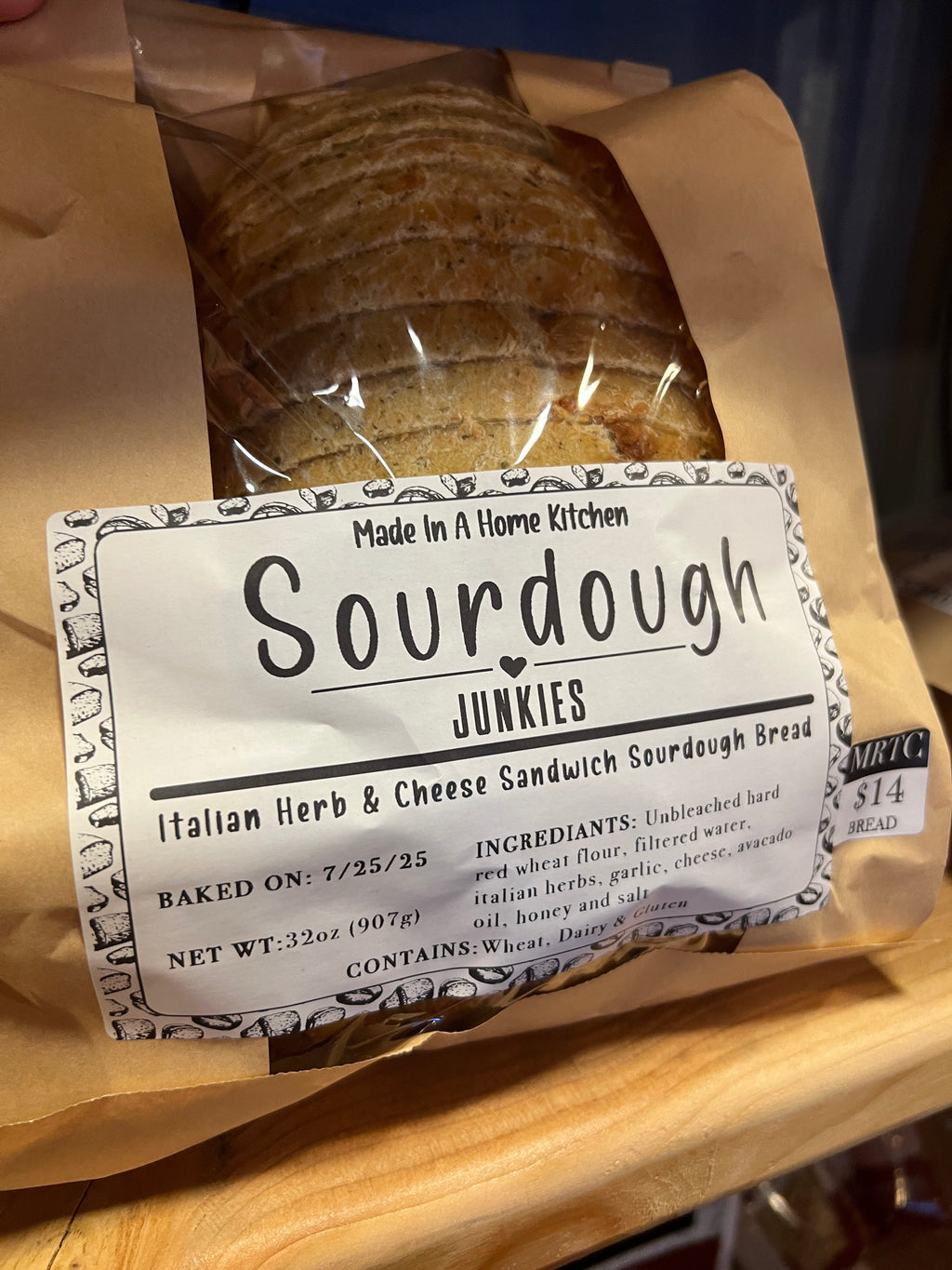 Artisan Sourdough Sandwich Bread - Fresh Baked Weekly