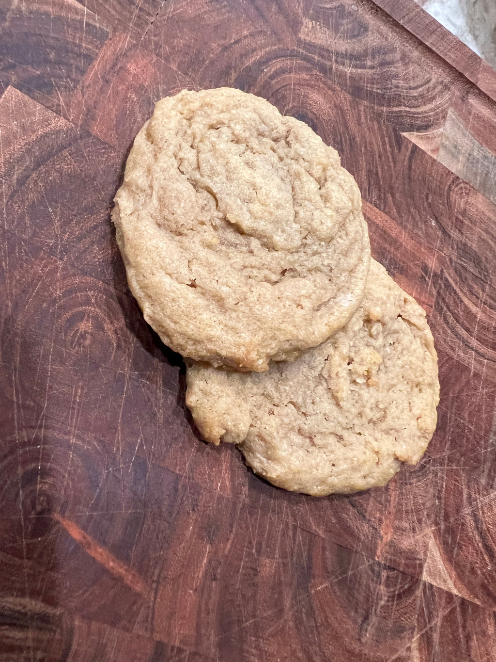 Peanut Butter Sourdough Starter Cookies
