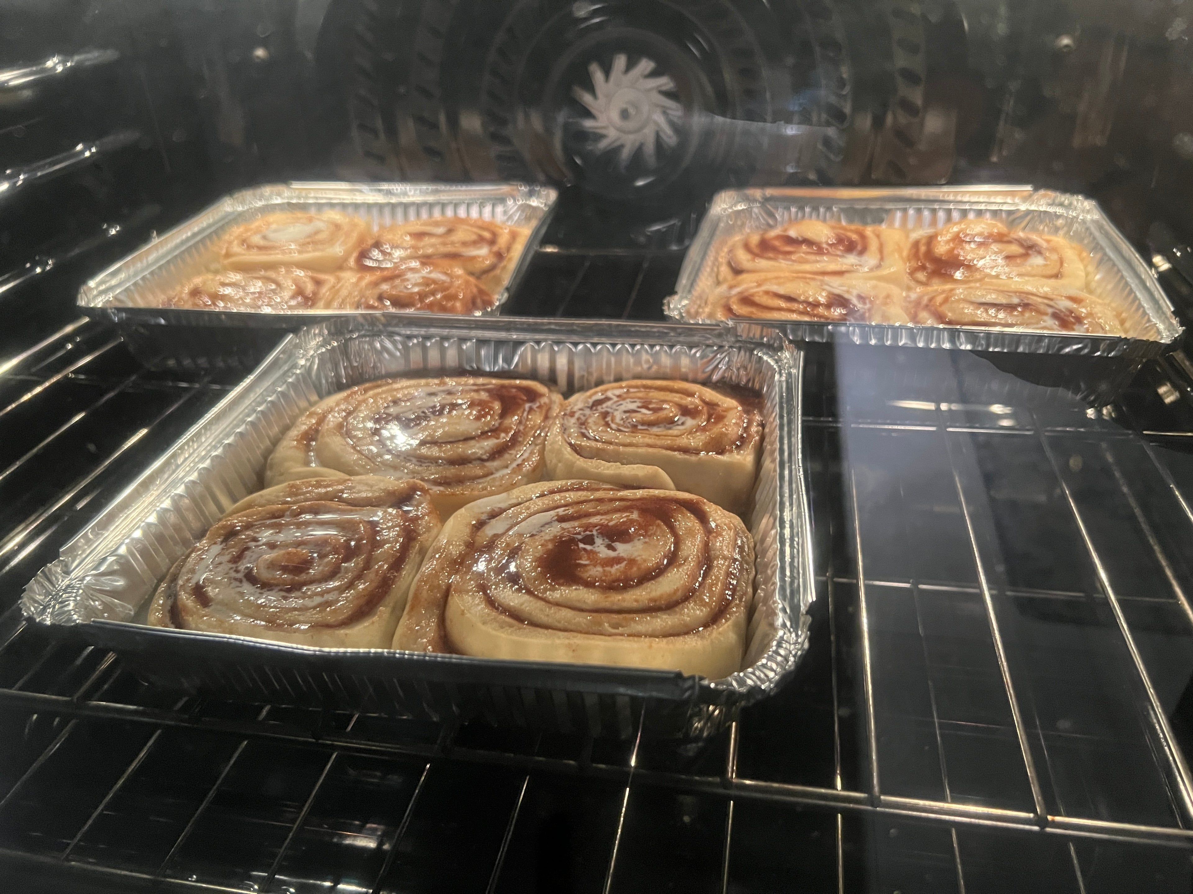 Yeast Cinnamon Rolls with Butter Cream Frosting