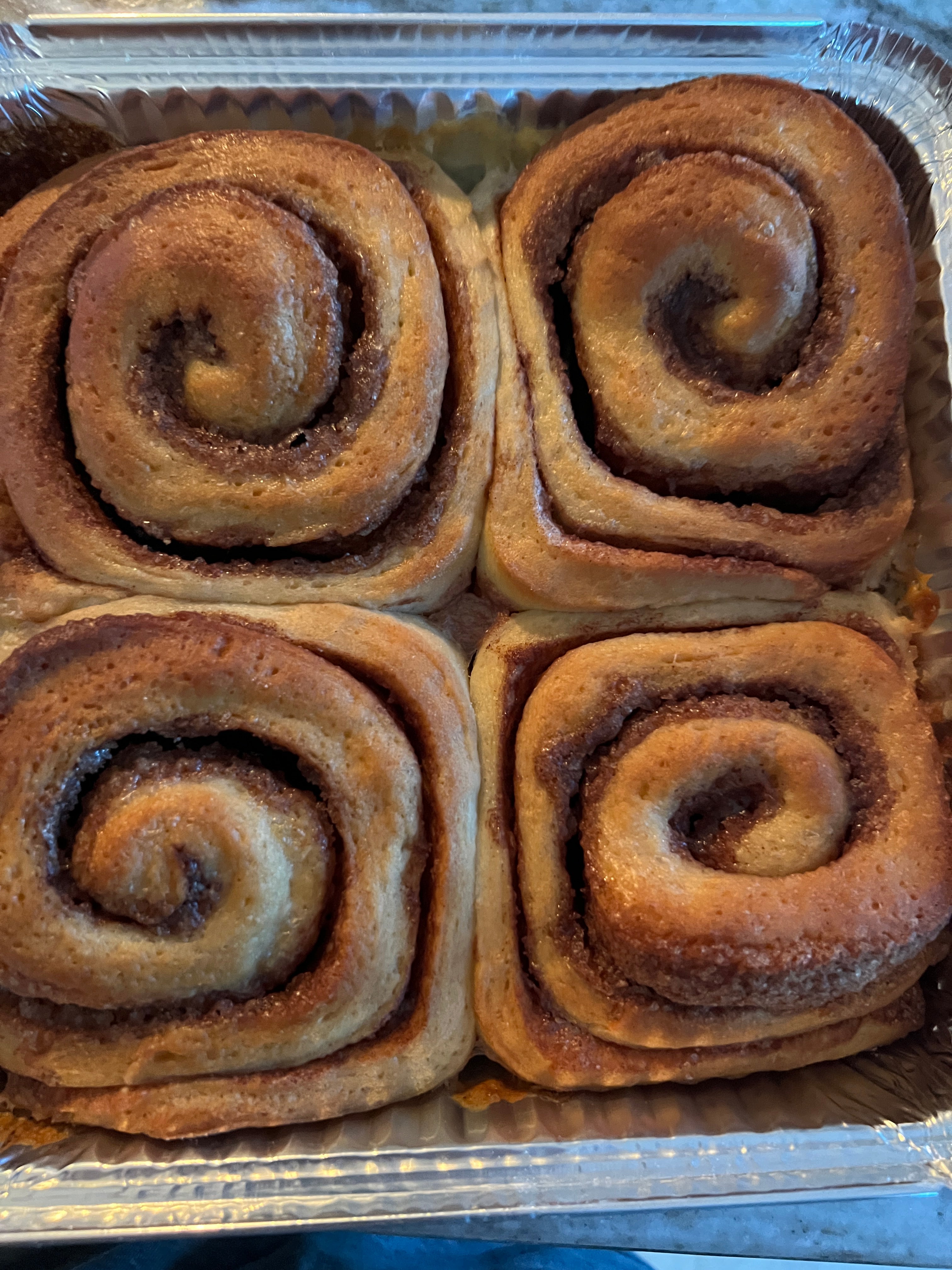 Yeast Cinnamon Rolls with Butter Cream Frosting