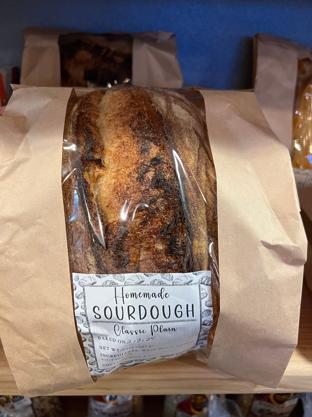 2 lb Artisan Sourdough Loaf – Slow Fermented, Fresh Baked